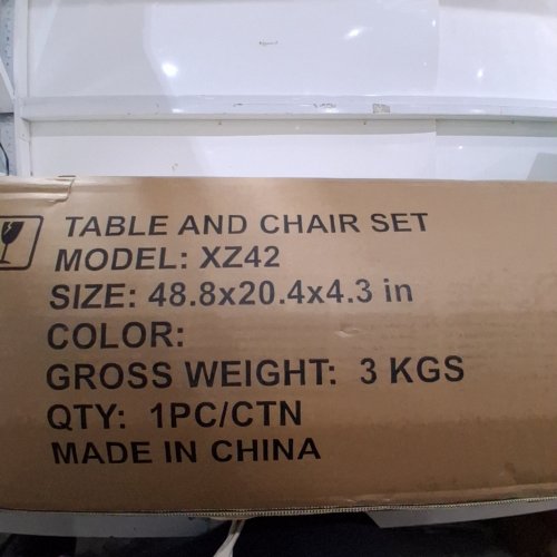CHAIR CUSHION - 20"X48" - YELLOW (MODEL: XZ42) image 2