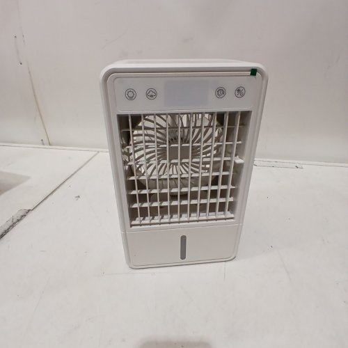AIHOTIM PORTABLE AIR CONDITIONERS AIR COOLER WITH 5WIND SPEED & 2 COOL MIST - 1500ML WATER TANK - WHITE (MODEL: F28) image 3
