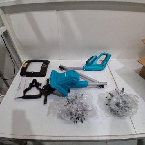 MELLIF CORDLESS TILLER CULTIVATOR - 18 V (COMPATIBLE WITH MAKITA) - TEAL (MODEL: MFWRTL03) image 3