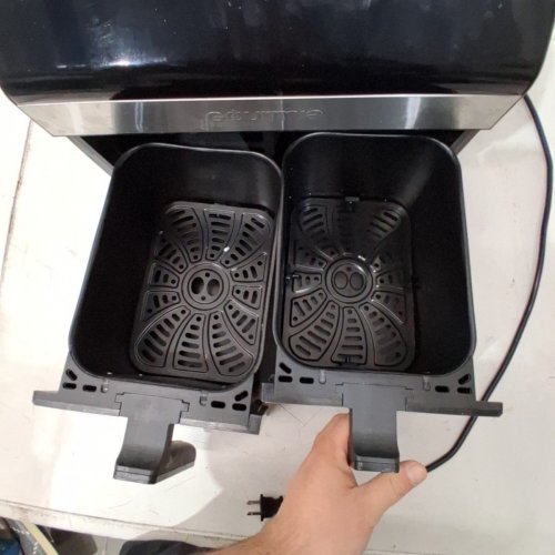 GOURMIA DUAL BASKET DIGITAL AIR FRYER - 10QT. CAPACITY - BLACK (MODEL: GAF966) image 6