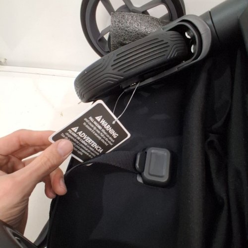 UPPABABY MINU V3 TRAVEL STROLLER - JAMES BLACK (MODEL: 0803-MIN-NA-JMS) image 4