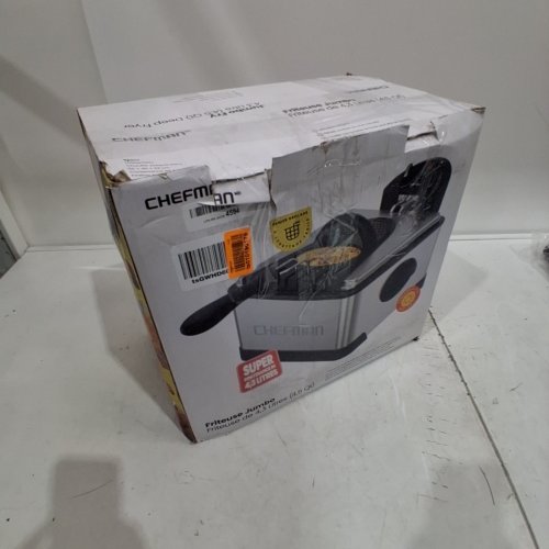 CHEFMAN JUMBO SIZE DEEP FRYER WITH TEMPERATURE CONTROL - 4.3L - STAINLESS STEEL/SILVER (MODEL: RJ07-45-SS-CA) image 5
