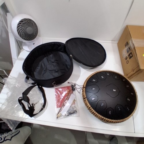 15 NOTE STEEL TONGUE DRUM KIT - 13" - BLACK image 3