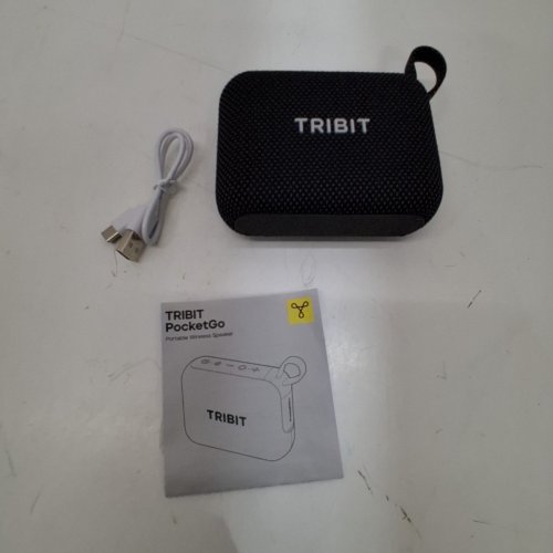 TRIBIT POCKETGO PORTABLE BLUETOOTH SPEAKER WITH 20H PLAYTIME - IP68 WATERPROOF - BLACK (MODEL:BTS68) image 3