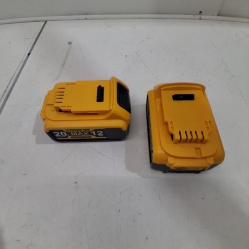 2PK KIGWOF 12AH REPLACEMENT BATTERY FOR DEWALT 20V - YELLOW/BLACK image 3