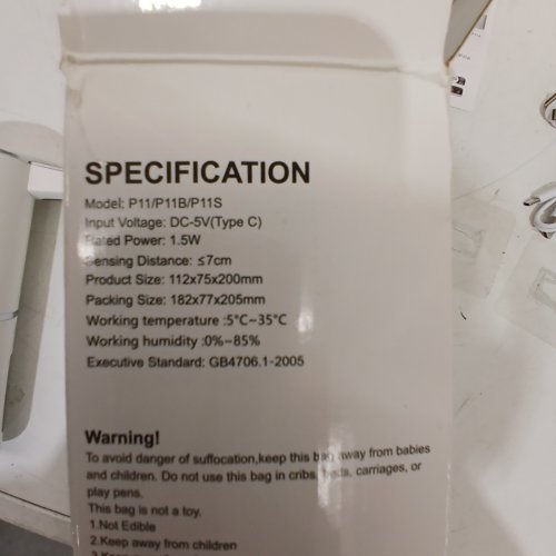 2PK AUTOMATIC SOAP DISPENSER - WHITE image 3