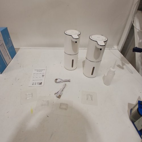 2PK AUTOMATIC SOAP DISPENSER - WHITE image 4