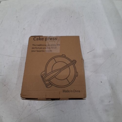 CAKE/TORTILLA PRESS - 6.5" - SILVER image 4