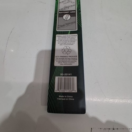 TOP QUALITY OE REPLACEMENT ALL-SEASON UNIVERSAL J-HOOK WIPER BLADE - 14" (MODEL: 90-20141) image 2