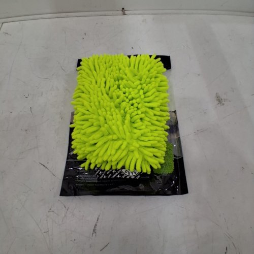 CHEMICAL GUYS CHENILLE MICROFIBER WASH MITT - SAFETY GREEN image 4