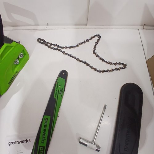 GREENWORKS PRO 80V CORDLESS CHAINSAW - 16" *TOOL ONLY* (MODEL: CS80L01) image 3