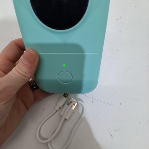 PHOMEMO D30 PRINTER- MINI PRINTER (GREEN) image 2