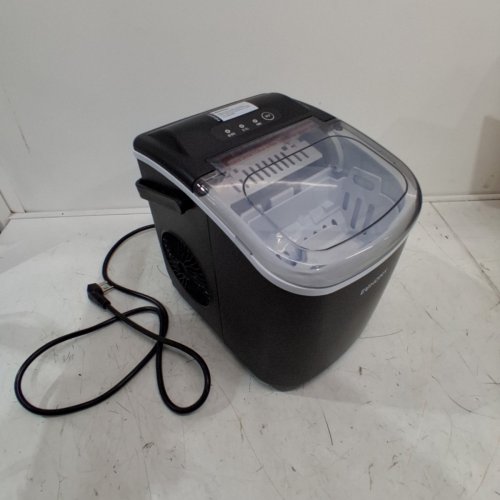 EUHOMY COUNTERTOP ICE MAKER - MAKES 26LBS/DAY - BLACK (MODEL: IM-06D) image 4