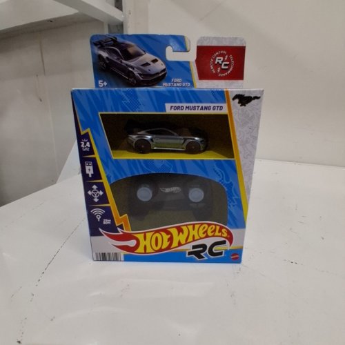 HOT WHEELS RC FORD MUSTANG GTD - 1:64 SCALE - BLUE image 2