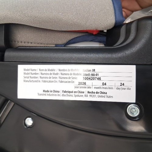 DIONO RADIAN 3R SAFEPLUS ALL-IN-ONE CONVERTIBLE REAR AND FORWARD FACING SLIM FIT CAR SEAT - BLUE SURGE (MODEL: 50632-NA-01) image 2