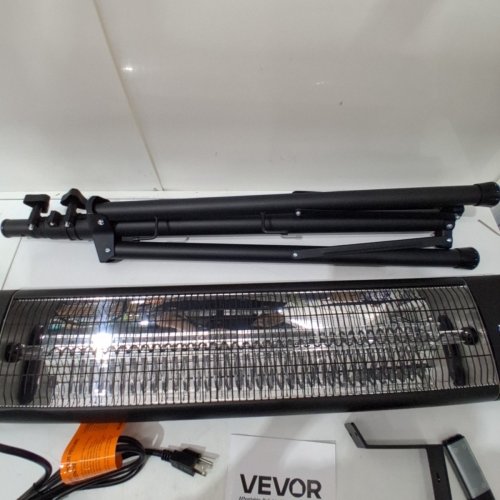 INDOOR/OUTDOOR 1500W INFRARED ELECTRIC SPACE HEATER WITH REMOTE - 34" - BLACK - (MODEL-T13-GR15VDL0 image 4