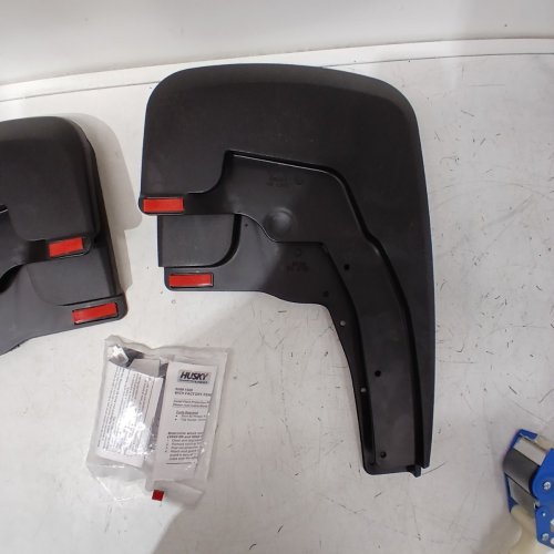 4PK HUSKY LINERS REAR MUD GUARDS - BLACK (MODEL:59606) image 3