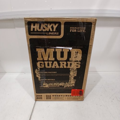 4PK HUSKY LINERS REAR MUD GUARDS - BLACK (MODEL:59606) image 4
