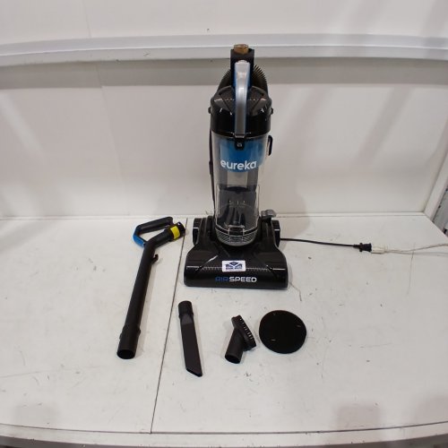 EUREKA AIRSPEED ULTRA-LIGHTWEIGHT COMPACT BAGLESS UPRIGHT VACUUM CLEANER - BLUE/BLACK (MODEL: NEU101C) image 3
