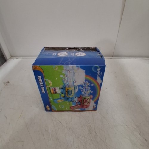 2PC EAGLESTONE BUBBLE GUNS WITH BUBBLE SOLUTION BOTTLES - BLUE/PINK (MODEL: AL-2034) image 5