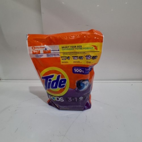 38PK TIDE PODS 3-IN-1 LAUNDRY DETERGENT PACKS WITH 3X POWER IN COLD WATER - SPRING MEADOW image 2