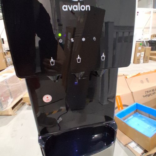 AVALON 3-TEMPERATURE BIOGUARD BOTTOM FILL HOT AND COLD WATER DISPENSER FOR 3-5GAL JUGS - 13" X 41" X 12" - 400W - BLACK (MODEL: A4BLWTRCLR) image 2