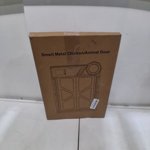 AUTOMATIC WATERPROOF SMART METAL CHICKEN/ANIMAL DOOR OPENER - 9.61" X 12.59" - BLACK image 5