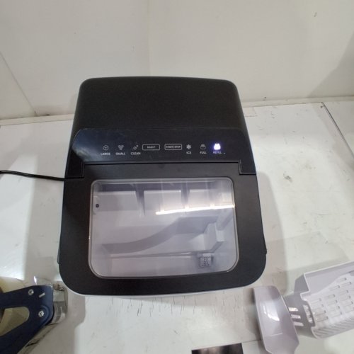 ICEMAN DUAL-SIZE ICE SELF CLEANING PORTABLE COUNTER TOP ICE MAKER - 22LBS/ 24HRS - BLACK (MODEL: RJ56-BUL-12) image 2