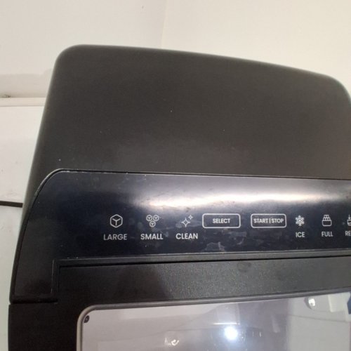 ICEMAN DUAL-SIZE ICE SELF CLEANING PORTABLE COUNTER TOP ICE MAKER - 22LBS/ 24HRS - BLACK (MODEL: RJ56-BUL-12) image 4
