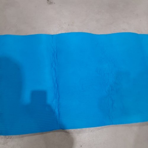 CAP BARBELL HIGH DENSITY EXERCISE YOGA MAT WITH STRAP - 1/2" X 24"X 68" - TEAL image 4