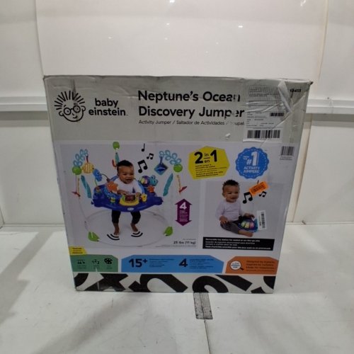 BABY EINSTEIN NEPTUNE'S OCEAN DISCOVERY JUMPER - 6+ MONTHS (MODEL: 10455-ES) image 2