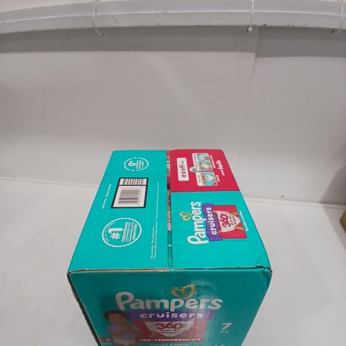 66PK PAMPERS CRUISERS 360° DIAPERS - SIZE 7 - MULTICOLOURED image 3