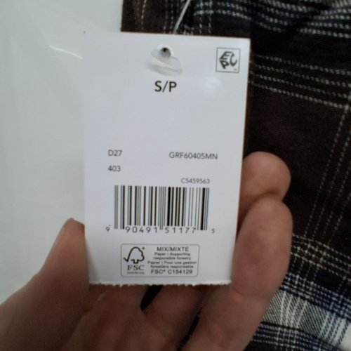 MEN'S GEORGE FLANNEL PAJAMA PANT - SMALL - PLAID (STYLE: GRF60405MN) image 2
