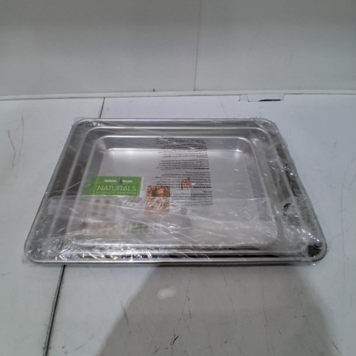 3PC NORDIC WARE BAKER'S DELIGHT COOKING PAN SET - 17" X 12"/15" X 10.5"/12" X 9" - ALUMINUM (MODEL: 43174) image 6