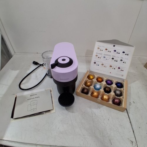 NESPRESSO VERTUO POP+ STANDALONE BY BREVILLE - 25. 4FL.OZ - LILAC (MODEL: BNV121LIL1BUC1) image 4
