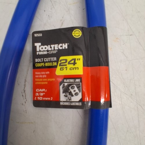 TOOLTECH HEAVY-DUTY BOLT CUTTERS - 24" - BLUE - (MODEL: 392533) image 3