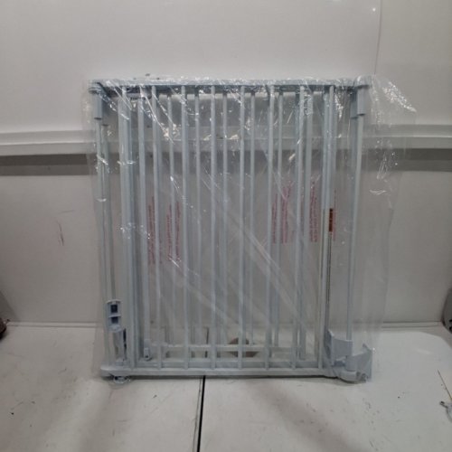 REGALO FLEXI EXTRA WIDE METAL WALK THROUGH SAFETY GATE - 28" - 78" - WHITE (MODEL:1175 DS) image 2