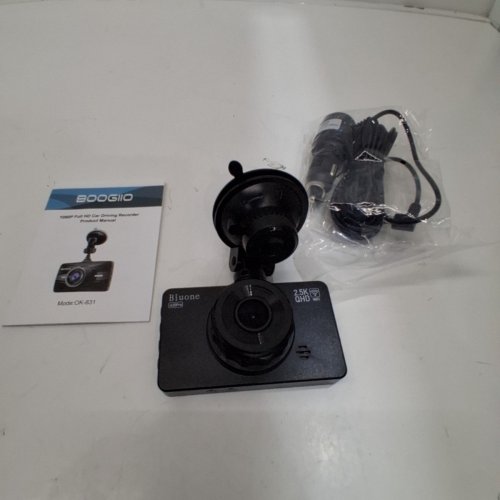 BIUONE FRONT DASH CAMERA - WIFI/APP CONTROL, 2.5K HD, SUPER NIGHT VISION, LOOP RECORDING, G-SENSOR - BLACK (MODEL: A20PRO) image 3