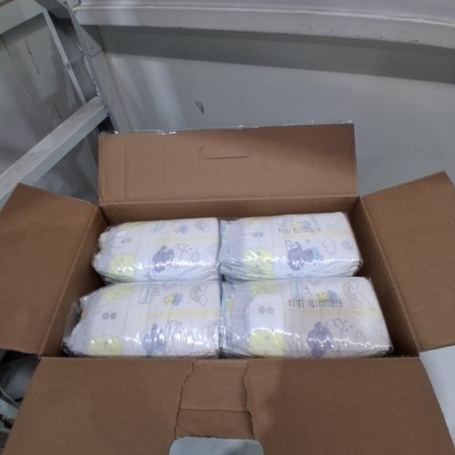 132PK PAMPERS SWADDLERS DIAPERS - SIZE 3 image 2