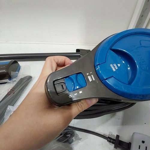 SHARK ROCKET PET ULTRA-LIGHT CORDED STICK & HANDHELD VACUUM CLEANER - BLUE & GREY (MODEL: HV300C V5) image 2
