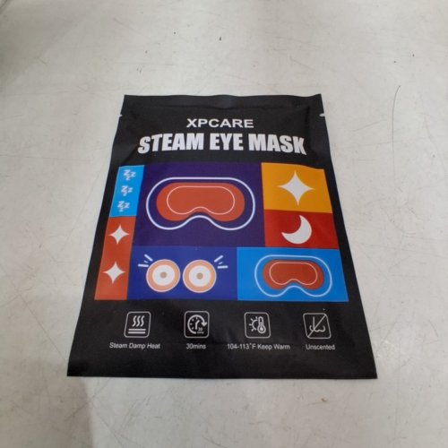48PK XPCARE DISPOSABLE STEAM EYE MASKS FOR DRY EYES - CORNEA CARE EYE MASK - LAVENDER image 2