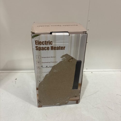 BRIVENNOR PORTABLE ELECTRIC SPACE HEATER FOR INDOOR USE, 90° OSCILLATING WITH THERMOSTAT, OVERHEATING & TIP-OVER PROTECTION - BLACK (MODEL: ‎GD9215AD11) image 4