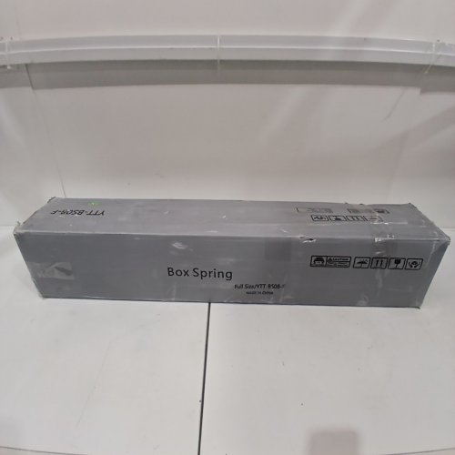 BOX SPRING SET *SPRING BOX ONLY* - FULL - 8" - BLACK/GREY/WHITE (MODEL: YTT-BS08-F) image 6