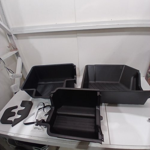 ABYSTAR UNDER SEAT AUTOMOTIVE STORAGE BIN FOR 2019-2026 DODGE RAM 1500 CREW CAB MODELS - BLACK image 3