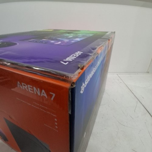 STEELSERIES ARENA 7 ILLUMINATED 2.1 GAMING SPEAKERS, WITH 2.1 USB SURROUND SOUND, 2-WAY SPEAKER DESIGN, SUBWOOFER, REACTIVE RGB LIGHTING (MODEL: ‎61541) image 4