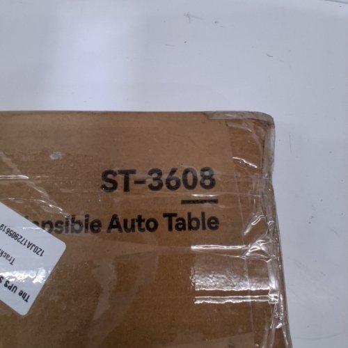 FOLDABLE AUTO TABLE - 30" X 15.5" - BLACK (MODEL: ST-3608) image 2