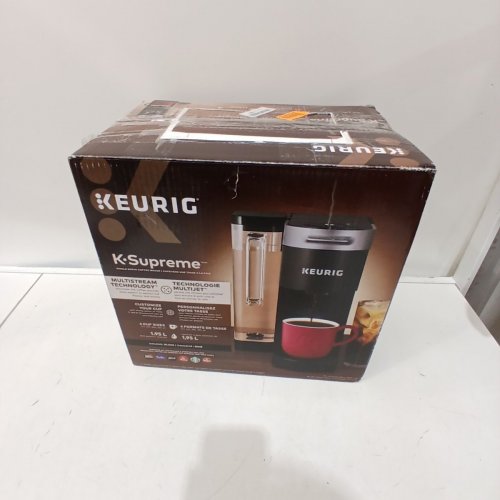 KEURIG K-SUPREME SINGLE-SERVE COFFEE MAKER - 66OZ/1.95L - BLACK - (MODEL: K910) image 6