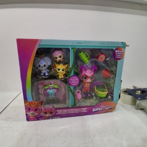 DISNEY JUNIOR SUPERKITTIES READY FURR ACTION WILLA & FRIENDS PLAYSET image 2