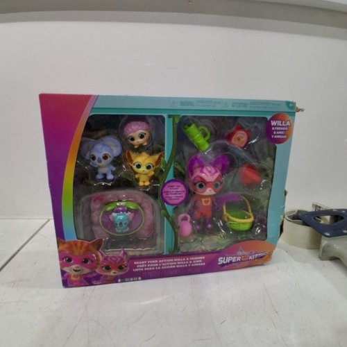 DISNEY JUNIOR SUPERKITTIES READY FURR ACTION WILLA & FRIENDS PLAYSET image 3