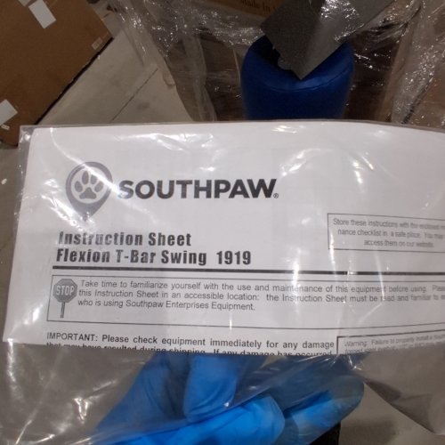 SOUTHPAW FLEXION T-BAR SWING - BLUE (MODEL: 1919) image 2